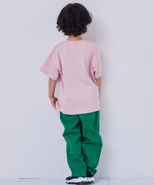 Life Support Products(ライフサポートプロダクツ)の「【防汚加工】半袖プリントTシャツ(Tシャツ/カットソー・キッズ・ターコイズブルー/レッド/ピンク/ライトグリーン/チャコール/イエロー・80/90/95/100/110/120/130/140/150)」の9枚目の写真