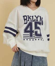 WOND/BKLYNナンバービッグスウェット