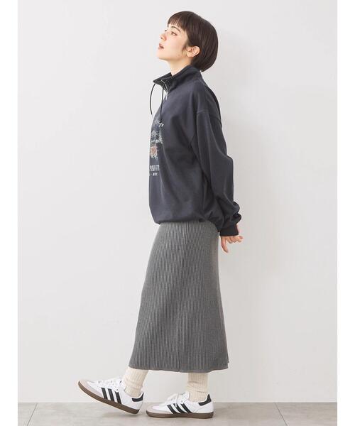 SM2（エスエムツー）の「リブニットスカート（スカート・レディース・グレー/ネイビー/ブラック・F）」の12枚目の写真