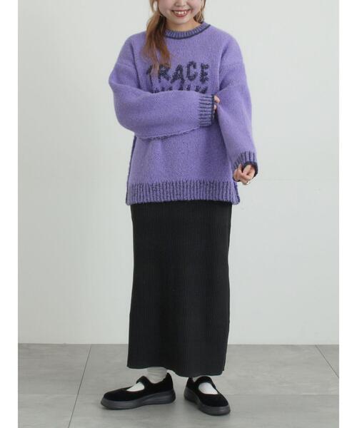 SM2（エスエムツー）の「リブニットスカート（スカート・レディース・グレー/ネイビー/ブラック・F）」の20枚目の写真