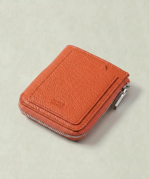 TAKEO KIKUCHI（タケオキクチ）の「【驚くべき収納力】カラードコンパクト財布（財布・メンズ・ネイビー/ブラック/ライトオレンジ系/ライトグリーン・00）」の4枚目の写真