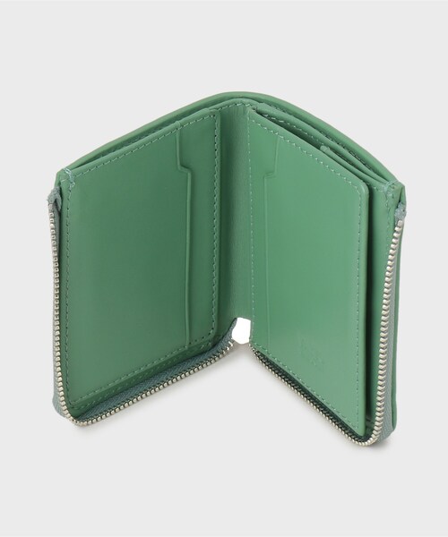 TAKEO KIKUCHI（タケオキクチ）の「【驚くべき収納力】カラードコンパクト財布（財布・メンズ・ネイビー/ブラック/ライトオレンジ系/ライトグリーン・00）」の22枚目の写真