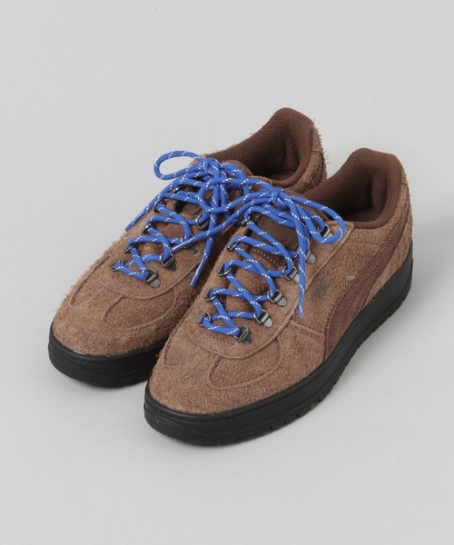 JEANASIS（ジーナシス）の「【PUMA】パレルモ アルピノ ファジー スニーカー/647790（スニーカー・レディース・ブラウン/ブラック・MEDIUM/LARGE）」の2枚目の写真