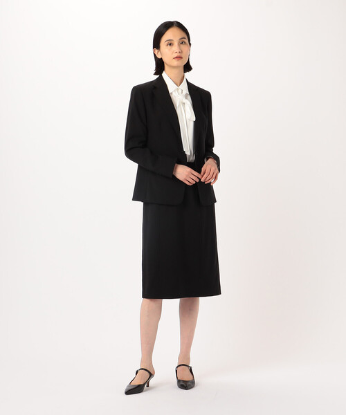 COMME CA（コムサ）の「【セットアップ対応】ネオストレッチトロピカルウール スカート（スカート・レディース・ブラック・11号/7号/5号/9号/13号/15号）」の9枚目の写真