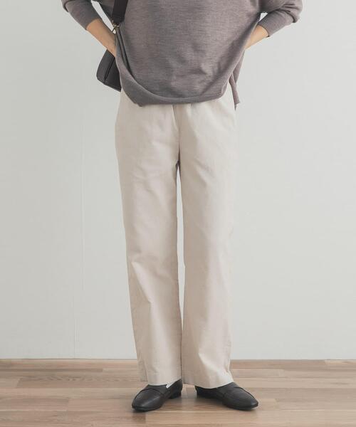 URBAN RESEARCH DOORS(アーバンリサーチドアーズ)の「『UR TECH』コーデュロイイージーパンツ|冬服/暖かい/吸光発熱/ウエストゴム/お出かけ/カジュアル(その他パンツ・レディース・ベージュ/アイボリー・MEDIUM/SMALL)」の15枚目の写真