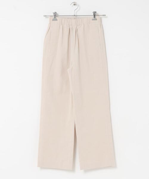 URBAN RESEARCH DOORS(アーバンリサーチドアーズ)の「『UR TECH』コーデュロイイージーパンツ|冬服/暖かい/吸光発熱/ウエストゴム/お出かけ/カジュアル(その他パンツ・レディース・ベージュ/アイボリー・MEDIUM/SMALL)」の20枚目の写真