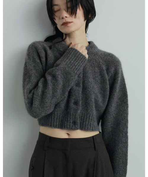 anuke Melange Knit Cardigan（ニット/セーター）｜anuke（アンヌーク