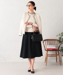 GALLORIA（ギャローリア）の「【洗濯機で洗える】配色ニットアンサンブル（アンサンブル）」