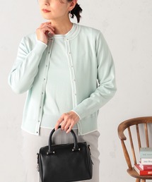 GALLORIA（ギャローリア）の「【洗濯機で洗える】配色ニットアンサンブル（アンサンブル）」