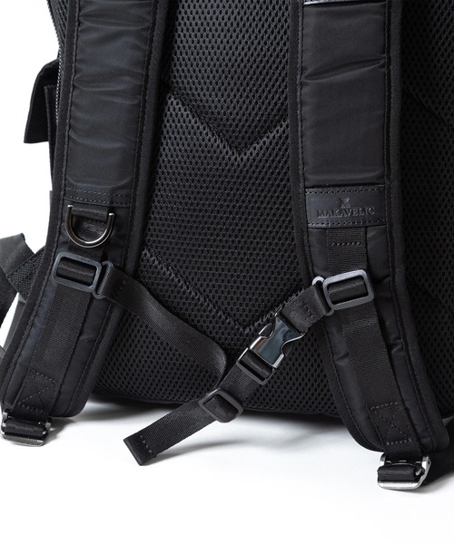 MAKAVELIC(マキャベリック)の「【MAKAVELIC / マキャベリック】DOUBLE BOTTLES BACKPACK / 3109-10116(バックパック/リュック・メンズ・ブラック・FREE)」の10枚目の写真