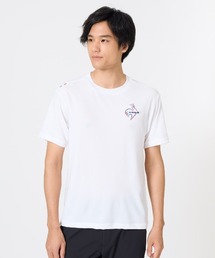 【le coq sportif/ルコック】接触冷感ポリエチレン半袖Tシャツ　UV CUT(UPF30)/ストレッチ