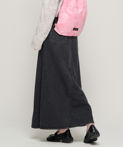 ROIDESROIS(ロワデロワ)の「マキシデニムロングスカート(ブラック)(スカート・レディース・その他・S/M/L)」の13枚目の写真