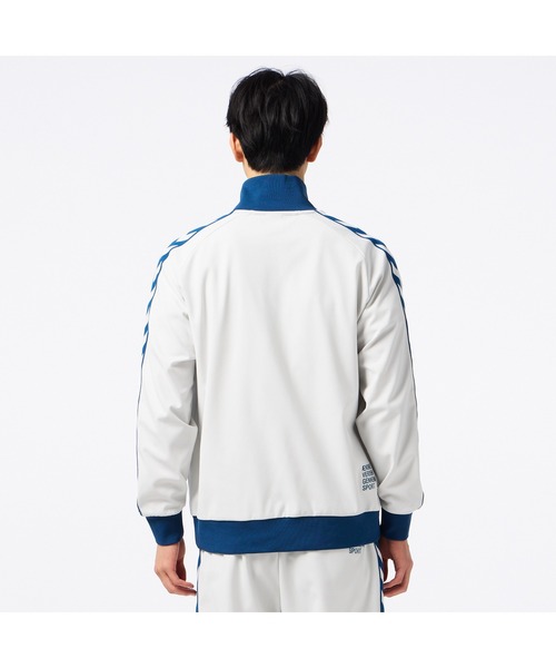 hummel（ヒュンメル）の「hummel/ヒュンメル HMP  ﾄﾗｯｸｼﾞｬｹｯﾄ（ジャージ・レディース・ブラック/ライトグレー/チェック・S/M/L/XL）」の5枚目の写真