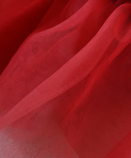 MARKEY'S（マーキーズ）の「チュールバイカラーワンピース（ワンピース・キッズ・ネイビー/オフホワイト/ピンク・LL/L/M/S）」の17枚目の写真