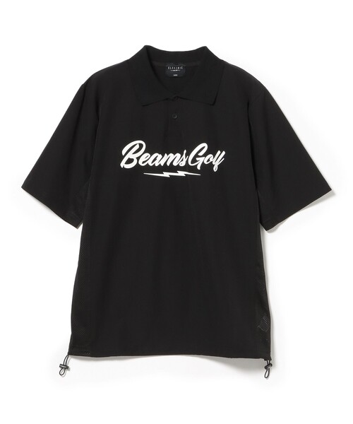 BEAMS GOLF（ビームスゴルフ）の「【別注】ELECTRIC GOLF / サイドメッシュ ポロシャツ（ポロシャツ・メンズ・ブラック/ネイビー・MEDIUM/LARGE/X-LARGE）」の3枚目の写真