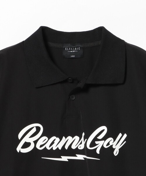 BEAMS GOLF（ビームスゴルフ）の「【別注】ELECTRIC GOLF / サイドメッシュ ポロシャツ（ポロシャツ・メンズ・ブラック/ネイビー・MEDIUM/LARGE/X-LARGE）」の4枚目の写真
