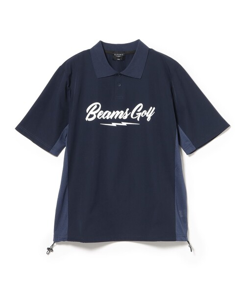 BEAMS GOLF（ビームスゴルフ）の「【別注】ELECTRIC GOLF / サイドメッシュ ポロシャツ（ポロシャツ・メンズ・ブラック/ネイビー・MEDIUM/LARGE/X-LARGE）」の10枚目の写真