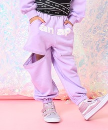 ANAP kids（アナップキッズ）の「サイドジップ スウェット パンツ 【別売りセットアップ】（スウェットパンツ）」