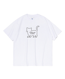 パリシャプリンティング 半袖Tシャツ (ホワイト)
