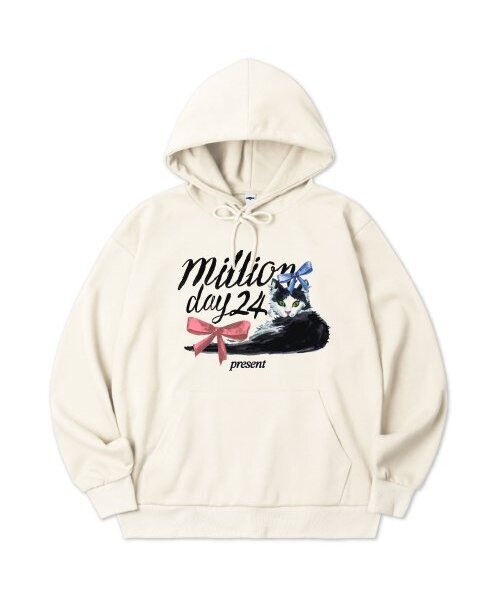 MILLION DAY(ミリオンデイ)の「MILLION DAY 24 特別綿フードパーカー(パーカー・メンズ・その他・L/M/XL)」の1枚目の写真
