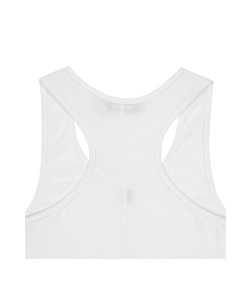 MEA（メア）の「LOGO TANK TOP [WHITE]（Tシャツ/カットソー・レディース・ホワイト・FREE）」の4枚目の写真