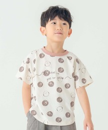 【お揃い可◎・綿100%】ほわほわシマエナガサークルT