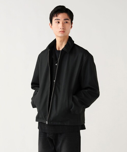 BEAMS HEART(ビームスハート)の「【6/18値下げ】フェイクレザー ヌバック ブルゾン(ブルゾン・メンズ・ブラック/ベージュ・LARGE/MEDIUM/SMALL)」の5枚目の写真