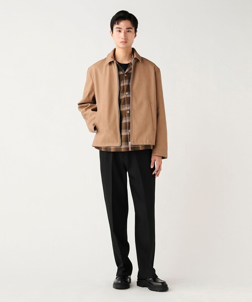 BEAMS HEART(ビームスハート)の「【6/18値下げ】フェイクレザー ヌバック ブルゾン(ブルゾン・メンズ・ブラック/ベージュ・LARGE/MEDIUM/SMALL)」の13枚目の写真
