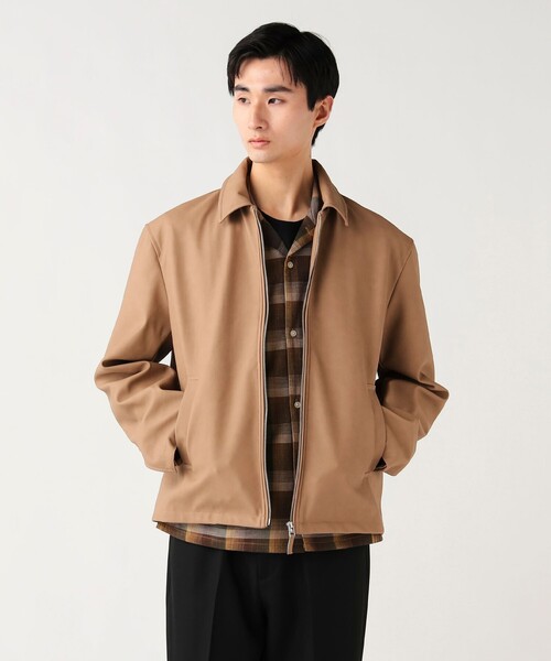 ぴ*ん様 【remer】ヴィンテージフェイクヌバックブルゾン セール】【4/23値下げ】フェイクレザー ヌバック ブルゾン（ブルゾン