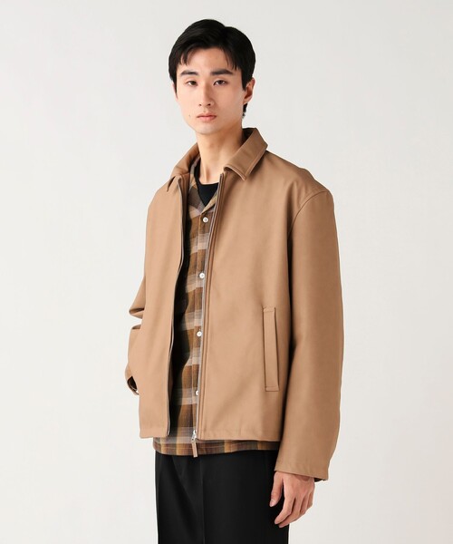 BEAMS HEART(ビームスハート)の「【6/18値下げ】フェイクレザー ヌバック ブルゾン(ブルゾン・メンズ・ブラック/ベージュ・LARGE/MEDIUM/SMALL)」の16枚目の写真