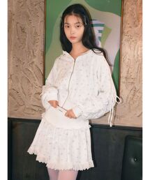 Now me. by NYLON JAPAN | 2wayスウェットミニスカート(スカート)