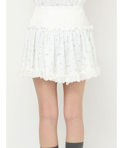 CALNAMUR(カルナムール)の「2wayスウェットミニスカート(スカート・レディース・グレー/ネイビー/ホワイト・FREE)」の7枚目の写真