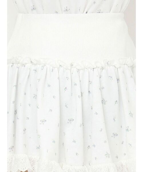 CALNAMUR(カルナムール)の「2wayスウェットミニスカート(スカート・レディース・グレー/ネイビー/ホワイト・FREE)」の8枚目の写真