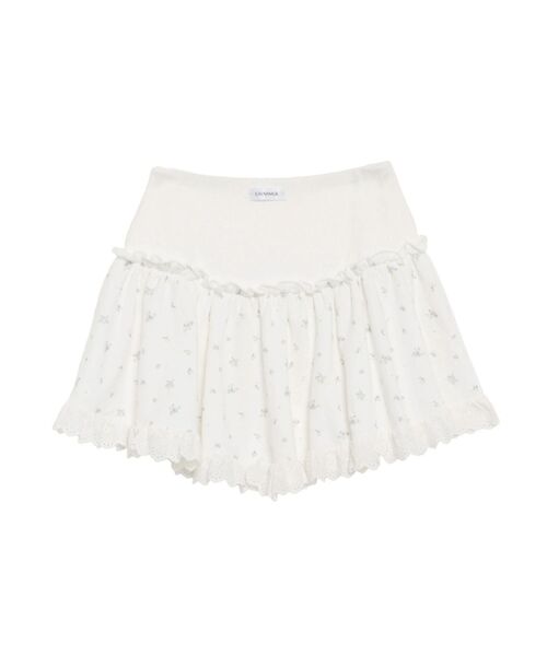 CALNAMUR(カルナムール)の「2wayスウェットミニスカート(スカート・レディース・グレー/ネイビー/ホワイト・FREE)」の19枚目の写真