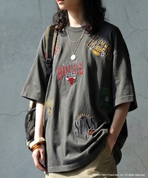 antiqua（アンティカ）の「NBA公式 ロゴ刺繍 Tシャツ（Tシャツ/カットソー）」