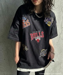 antiqua（アンティカ）の「NBA公式 ロゴ刺繍 Tシャツ（Tシャツ/カットソー）」