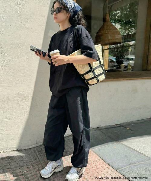 antiqua(アンティカ)の「NBA公式 ロゴ刺繍 Tシャツ(Tシャツ/カットソー・レディース・ダークグレー/ホワイト系その他/ホワイト/ブラック系その他/グレー系その他/ブラック・R/P)」の13枚目の写真