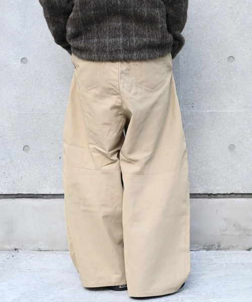 SHINYAKOZUKA(シンヤコヅカ)の「【SHINYAKOZUKA/シンヤコズカ】Hi BAGGY(その他パンツ・メンズ・ブラック/ベージュ・M/S)」の7枚目の写真