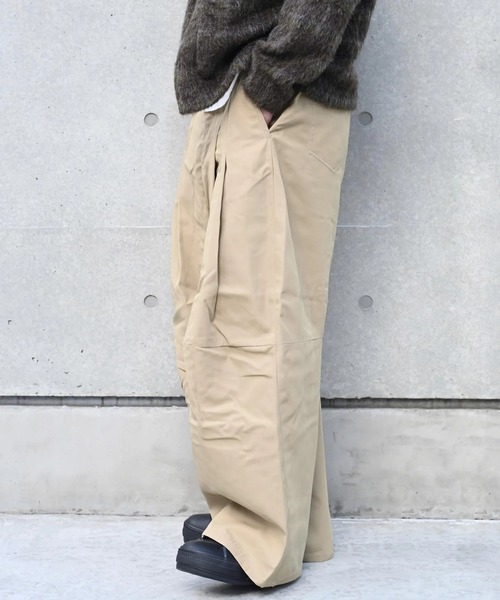 SHINYAKOZUKA(シンヤコヅカ)の「【SHINYAKOZUKA/シンヤコズカ】Hi BAGGY(その他パンツ・メンズ・ブラック/ベージュ・M/S)」の6枚目の写真