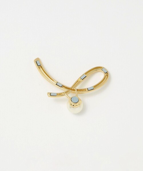 メタル ブローチ（マグネットタイプ）（ブローチ/コサージュ）｜green