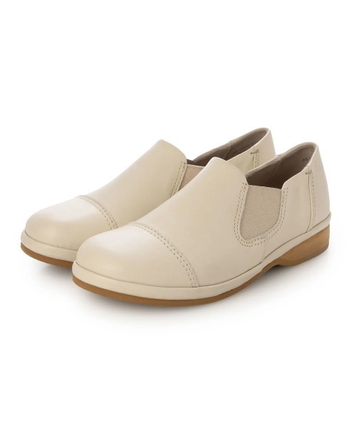 ing(イング)の「【WEB限定】【サスティナブル】スリッポンシューズ(スリッポン・レディース・ダークブラウン/ブラック/アイボリー・24.5cm/24cm/23.5cm/23cm/22.5cm)」の2枚目の写真