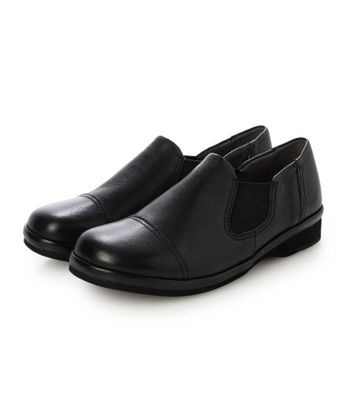 ing(イング)の「【WEB限定】【サスティナブル】スリッポンシューズ(スリッポン・レディース・ダークブラウン/ブラック/アイボリー・24.5cm/24cm/23.5cm/23cm/22.5cm)」の1枚目の写真