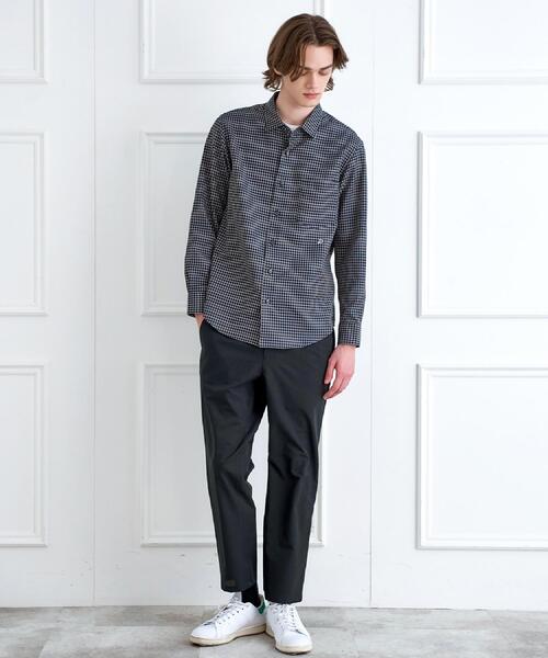 DRESSTERIOR(ドレステリア)の「ミニチェックシャツ(シャツ/ブラウス・メンズ・ブラック・90/91/92/94)」の3枚目の写真
