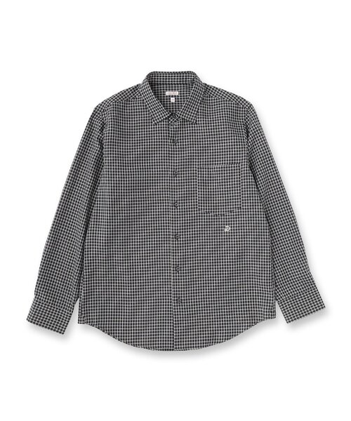 DRESSTERIOR(ドレステリア)の「ミニチェックシャツ(シャツ/ブラウス・メンズ・ブラック・90/91/92/94)」の11枚目の写真