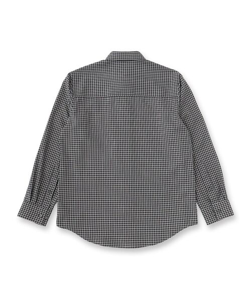 DRESSTERIOR(ドレステリア)の「ミニチェックシャツ(シャツ/ブラウス・メンズ・ブラック・90/91/92/94)」の12枚目の写真