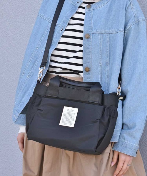 テンポケット2WAYショルダートート（ショルダーバッグ）｜Bleu Bleuet