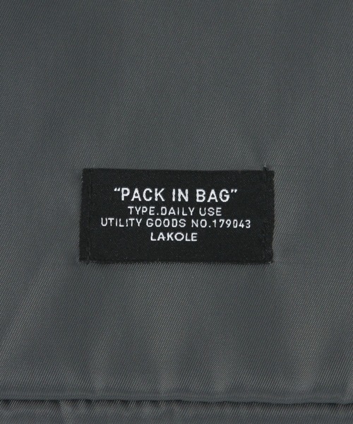 LAKOLE（ラコレ）の「ロープPCケース[タテ] / 638248（PC・タブレットケース・レディース・ブラック/グレー・FREE）」の15枚目の写真