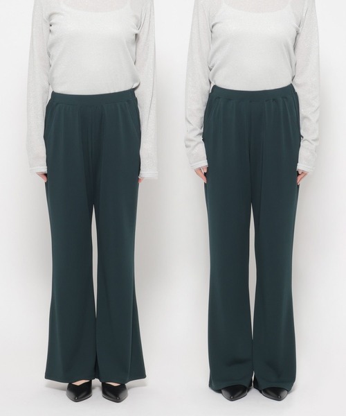 LEPSIM(レプシィム)の「ソフトドレープパンツ 987509(その他パンツ・レディース・ブラウン/アイボリー/ブラック/ダークグリーン・FREE/TALL)」の5枚目の写真