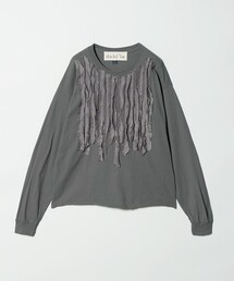 dahl'ia（ダリア）の「＜dahl’ia＞リメイク ロングスリーブ カットソー（Tシャツ/カットソー）」