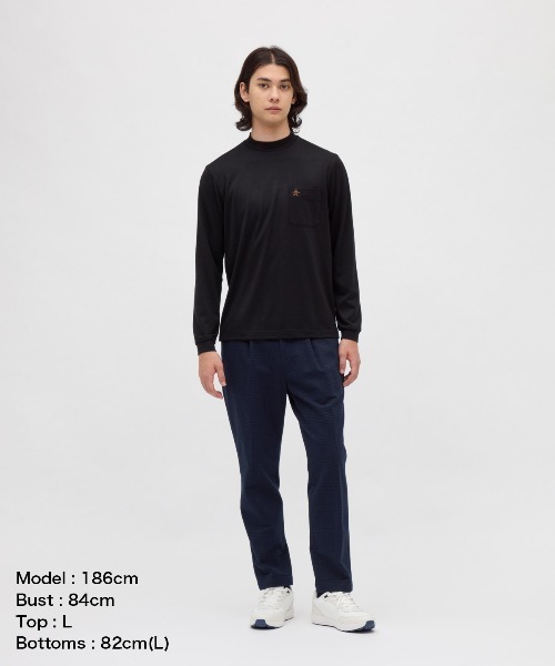マンシングウェアセット　ニットとパンツ セール】はっ水ストレッチグレンチェックニットパンツ（その他パンツ
